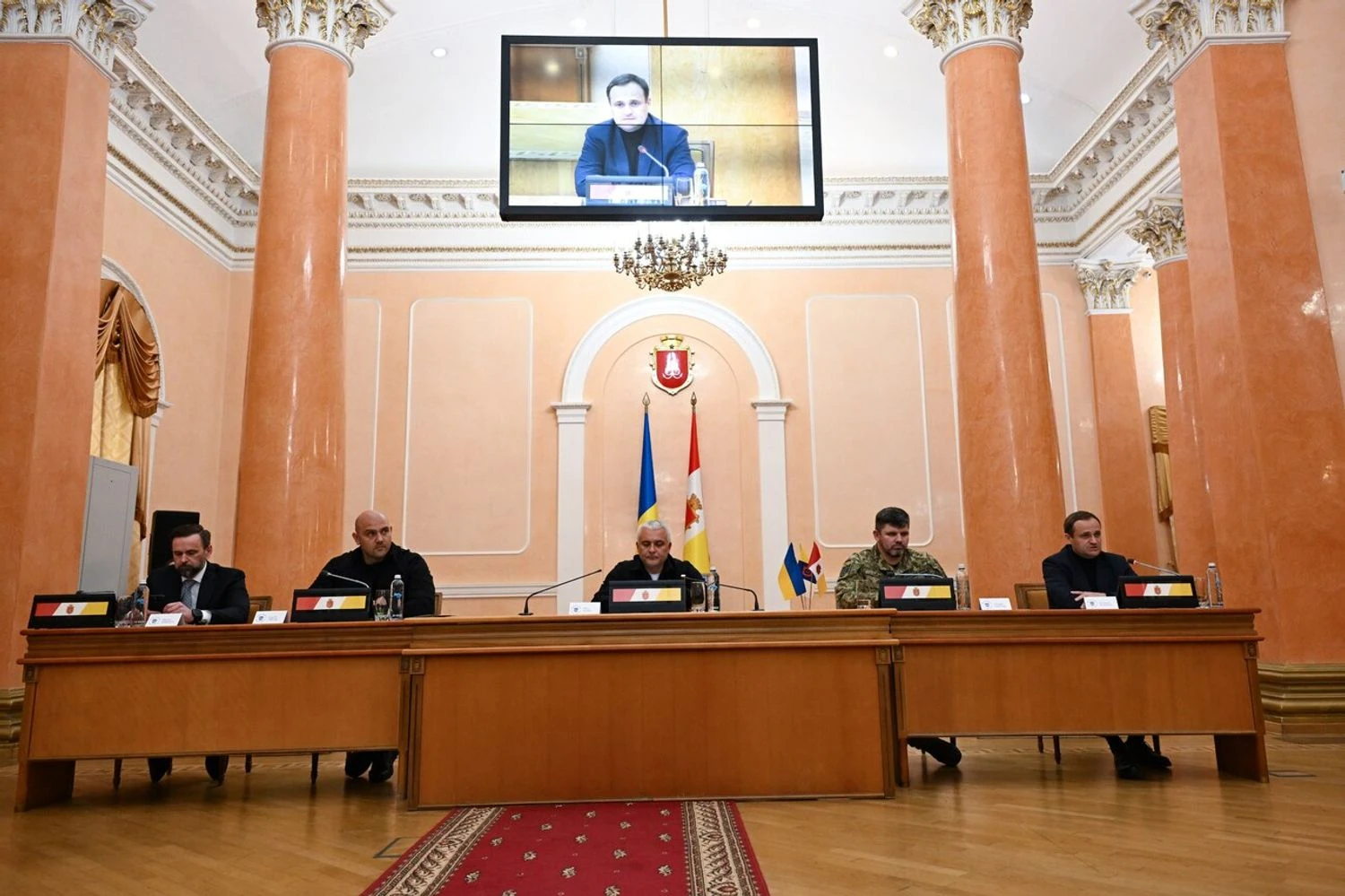 Сергія Лисака представили в Одесі у якості голови міської військової адміністрації