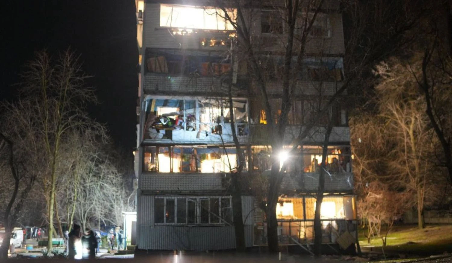 Атака на Запоріжжя: двоє людей отримали поранення