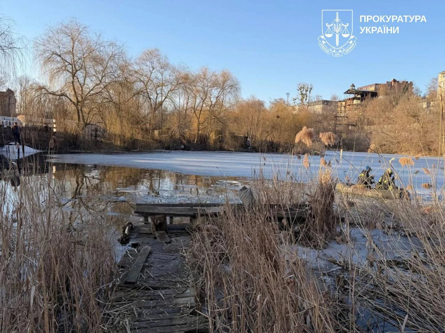 Після загибелі двох дітей на водоймі у Харкові прокуратура та профільні служби провели перевірки