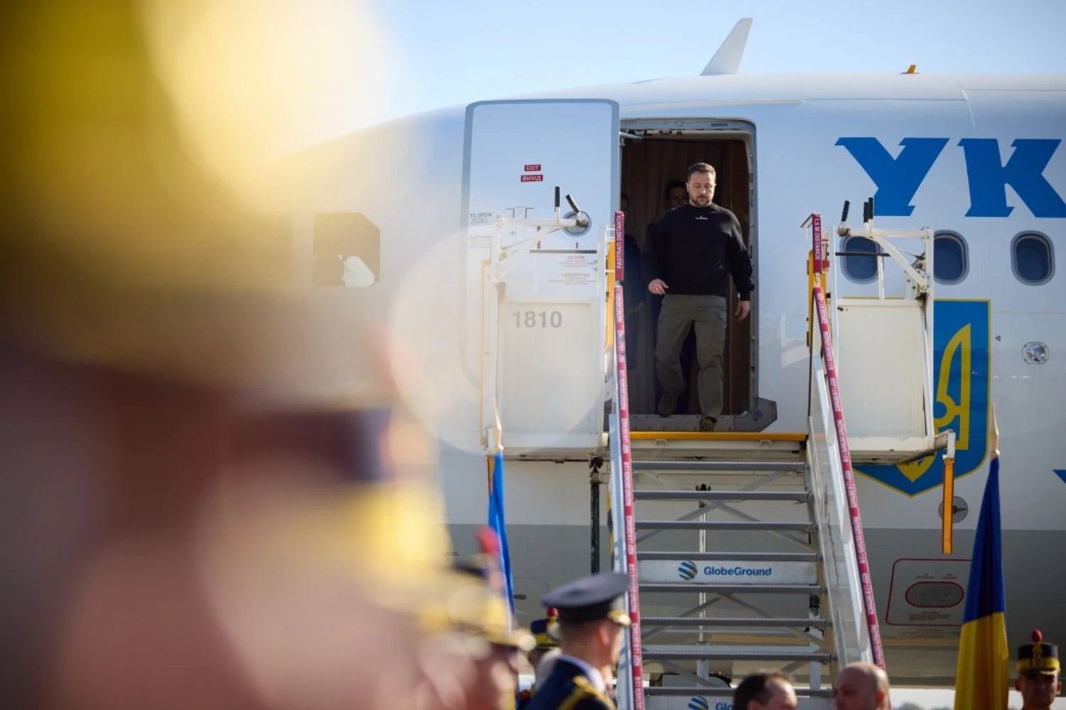 Зеленський прибув до Лондона