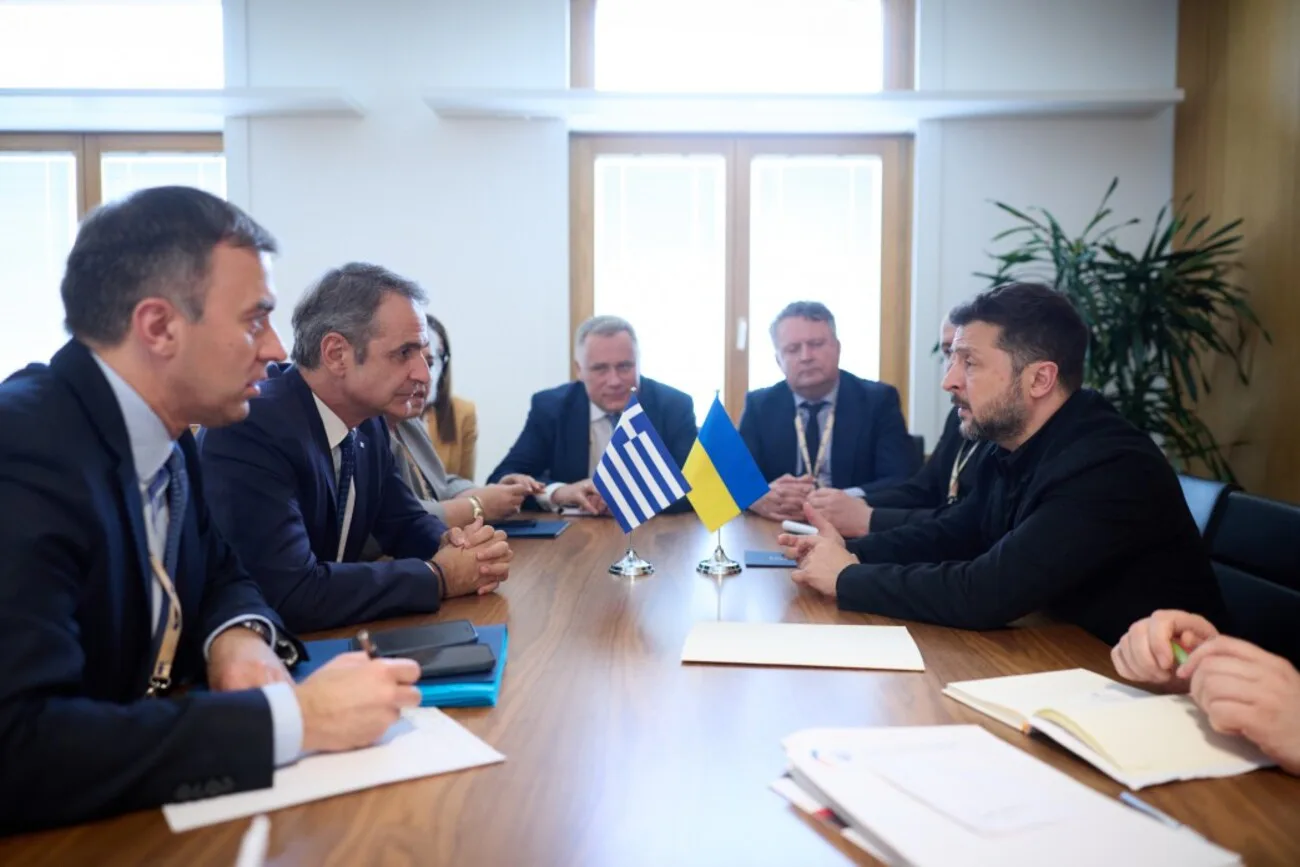 Зеленський зустрівся з прем'єром Греції - обговорили війну та євроінтеграцію України